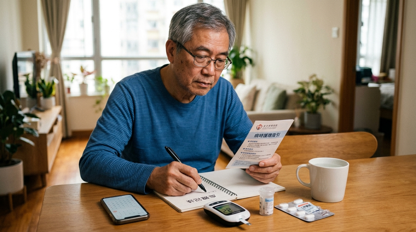 身體不適時的控糖記錄：何時應該尋求醫護意見